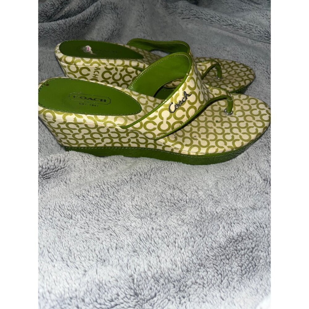 Coach High Shoe Slipper Size 8 - Picture 2 of 2